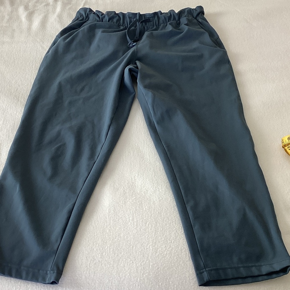 Apana slate Blue Activewear jogger with Logo, size XL women